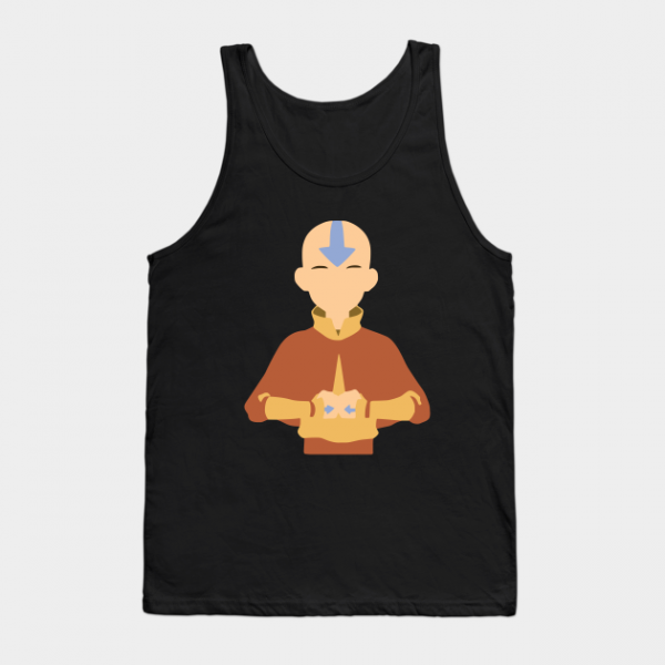 Aang Minimalist Tank Top - Avatar The Last Airbender Merch