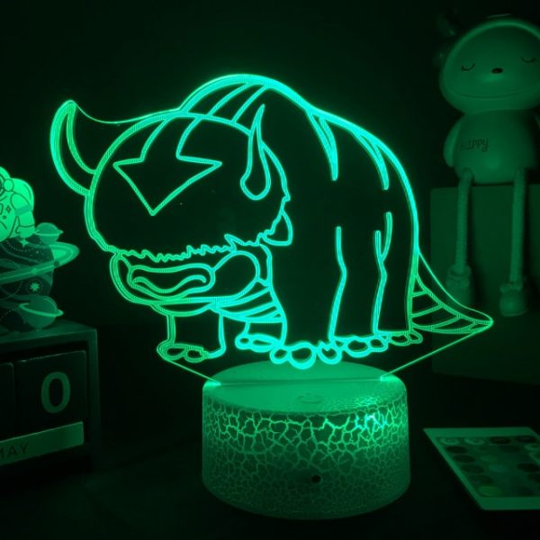 Anime Avatar The Last Airbender 3D LED Lamp Aang Zuko Iroh Toph Beifong Suki Figure Nightlight 2.jpg 640x640 2 - Avatar The Last Airbender Merch