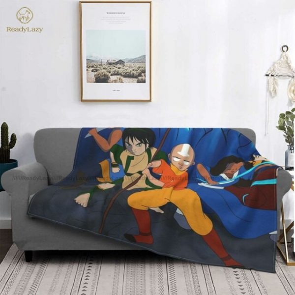 Avatar The Last Airbender Blanket Beautiful Fleece Blanket All Weather Super Soft Cheap Bedspread 5.jpg 640x640 5 - Avatar The Last Airbender Merch