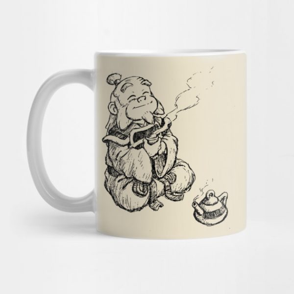 Uncle Iroh Love Peace Mug - Avatar The Last Airbender Merch