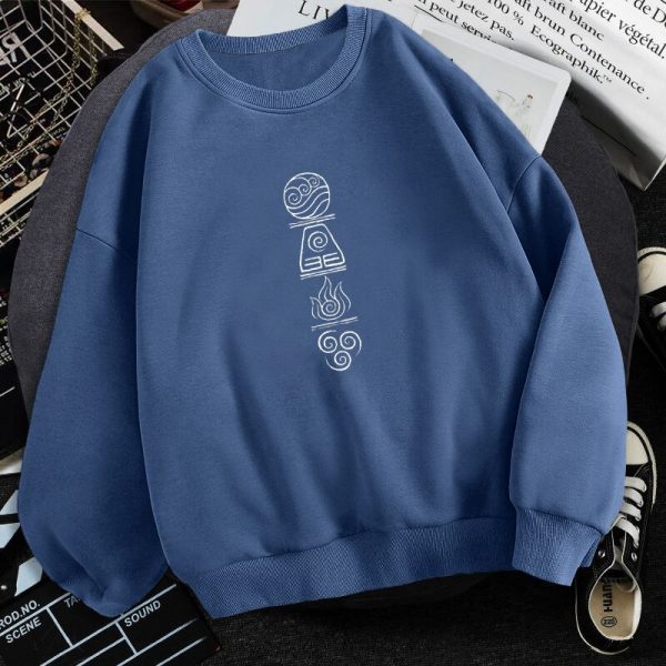 Man 2021 Autumn Spring Fleece Hoodie Avatar The Last Airbender Print New Graphic Sweatshirts Fashion Brand 1 - Avatar The Last Airbender Merch