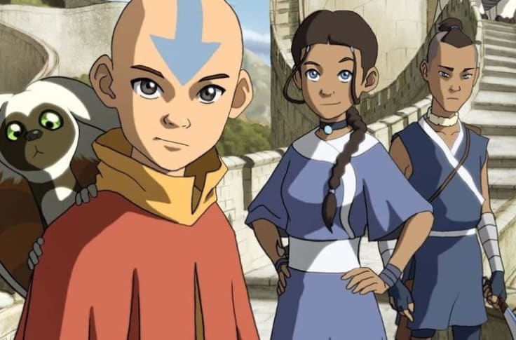 https winteriscoming.net files 2018 10 Last Airbender Aang Katar Sokka 850x490 2 - Avatar The Last Airbender Merch