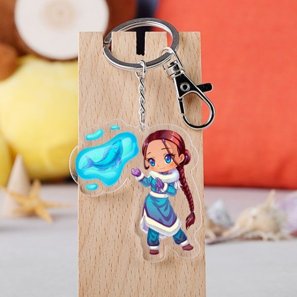 Avatar The Last Airbender Aang cow appa keychain anime keychain key ring bag pendant trinket - Avatar The Last Airbender Merch