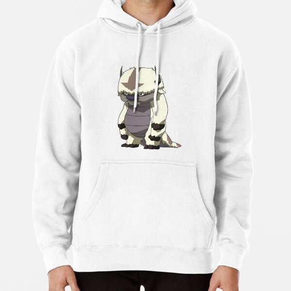 Avatar Hoodie Standing Appa ATLA Pullover Hoodie Avatar The Last Airbender Merch